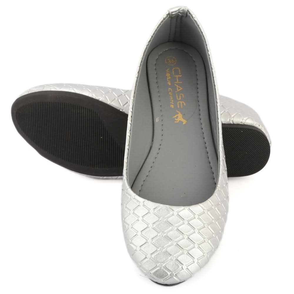 Women's Fancy Pumps - Silver, Women, Pumps, Chase Value, Chase Value