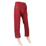 Women's Trouser With Moti - Maroon, Women, Pants & Tights, Chase Value, Chase Value