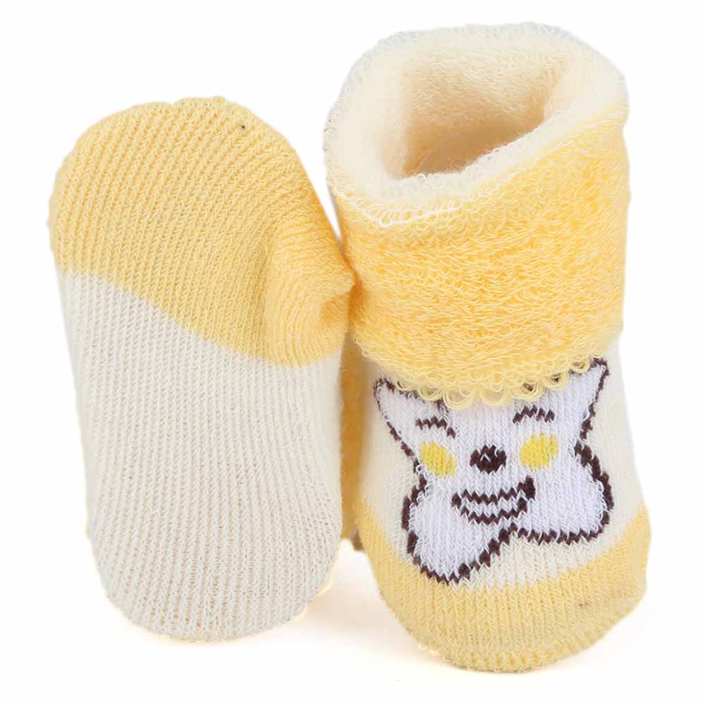 Newborn Booties - Yellow, Kids, NB Shoes And Socks, Chase Value, Chase Value