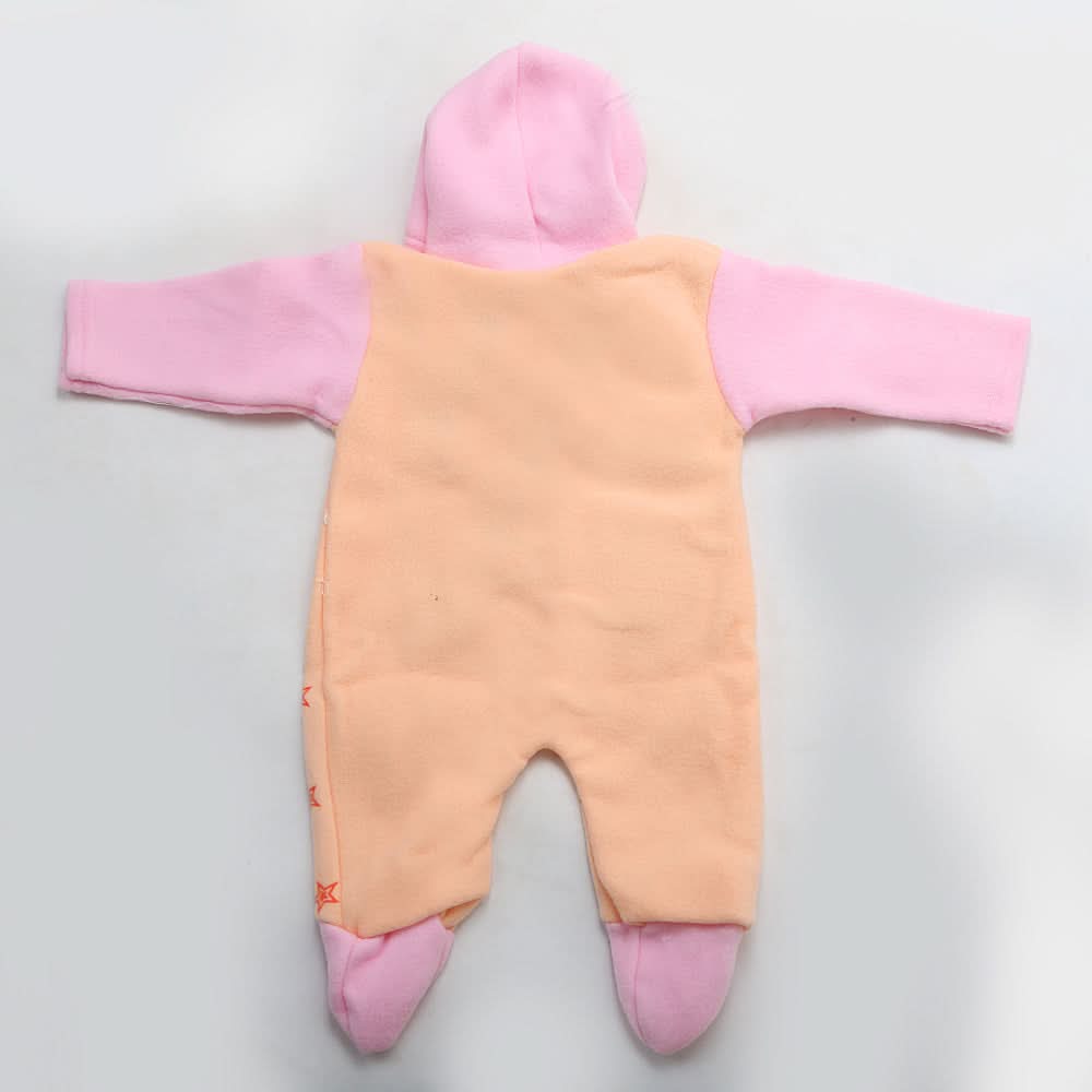 Newborn Boys Polar Romper - Peach, Kids, NB Boys Rompers, Kids, NB Girls Rompers, Chase Value, Chase Value