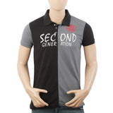 Men's Half Sleeves Polo T-Shirt - Grey, Men's T-Shirts & Polos, Chase Value, Chase Value