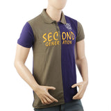Men's Half Sleeves Polo T-Shirt - Olive, Men's T-Shirts & Polos, Chase Value, Chase Value