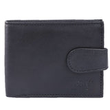Men's Leather Wallets W-CV-03 PKR - Black, Men, Wallets, Chase Value, Chase Value