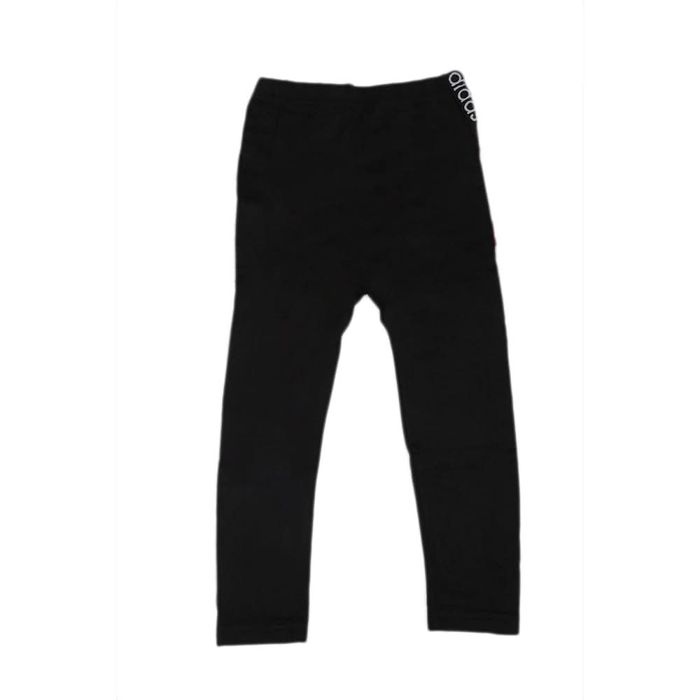 Girls Plain Tight Side Tape - Black - B, Kids, Tights Leggings And Pajama, Chase Value, Chase Value