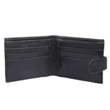 Men's Leather Wallets W-CV-03 PKR - Black, Men, Wallets, Chase Value, Chase Value