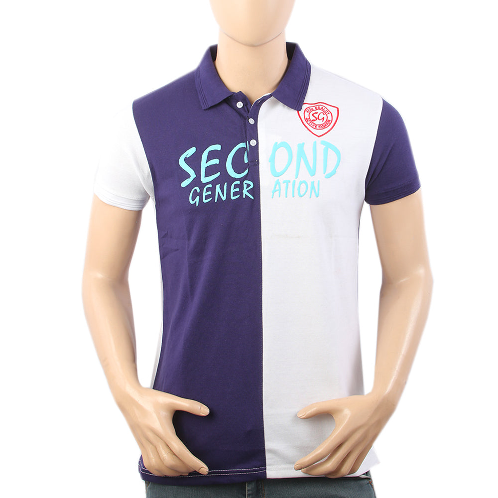 Men's Half Sleeves Polo T-Shirt - White, Men's T-Shirts & Polos, Chase Value, Chase Value