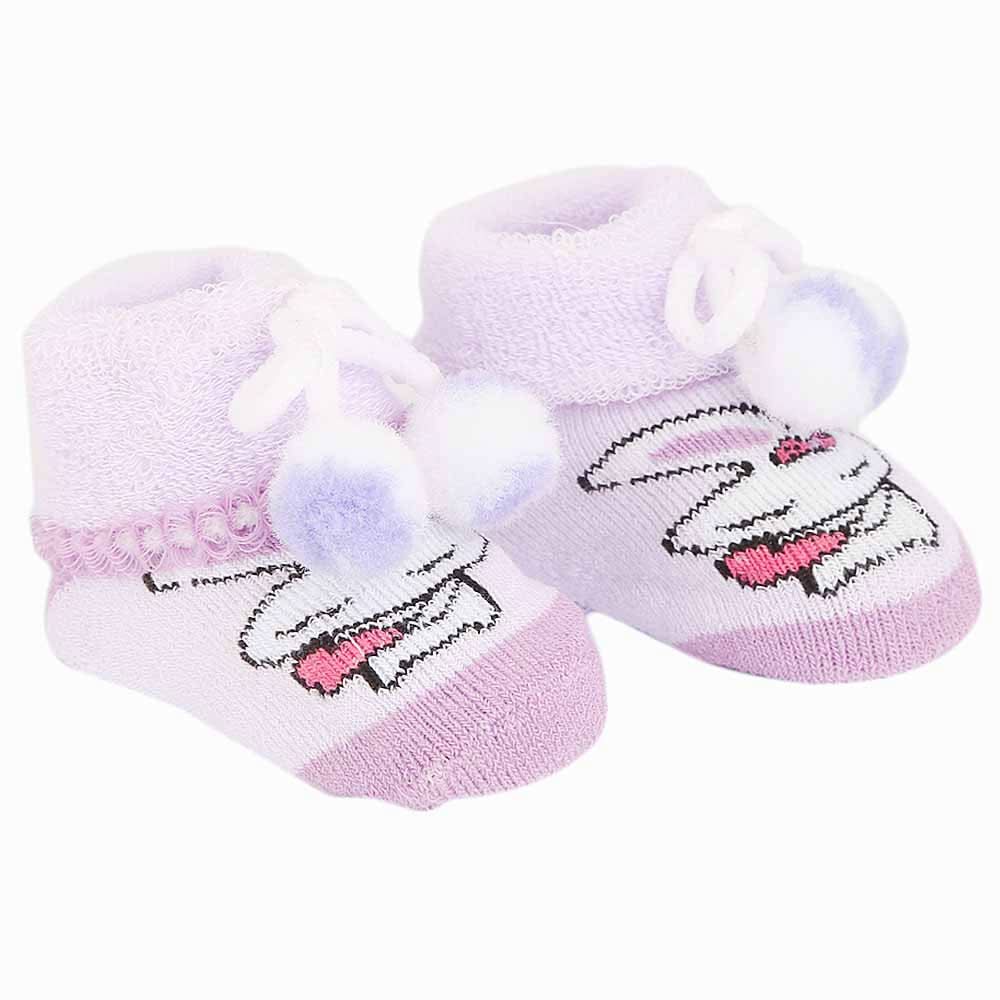 Newborn Booties - Purple, Kids, NB Shoes And Socks, Chase Value, Chase Value
