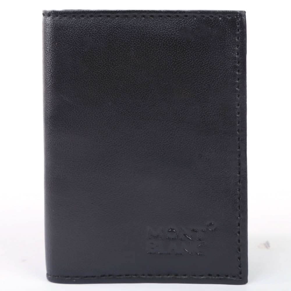 Men's Leather Card Holder CH-CV-02 - Black, Men, Wallets, Chase Value, Chase Value
