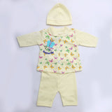 Newborn Girls Full Sleeves Suit - Yellow, Kids, NB Girls Sets And Suits, Chase Value, Chase Value