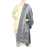 Women's Velvet Print  Peoar Shawl - Navy Blue, Women, Shawls And Scarves, Chase Value, Chase Value