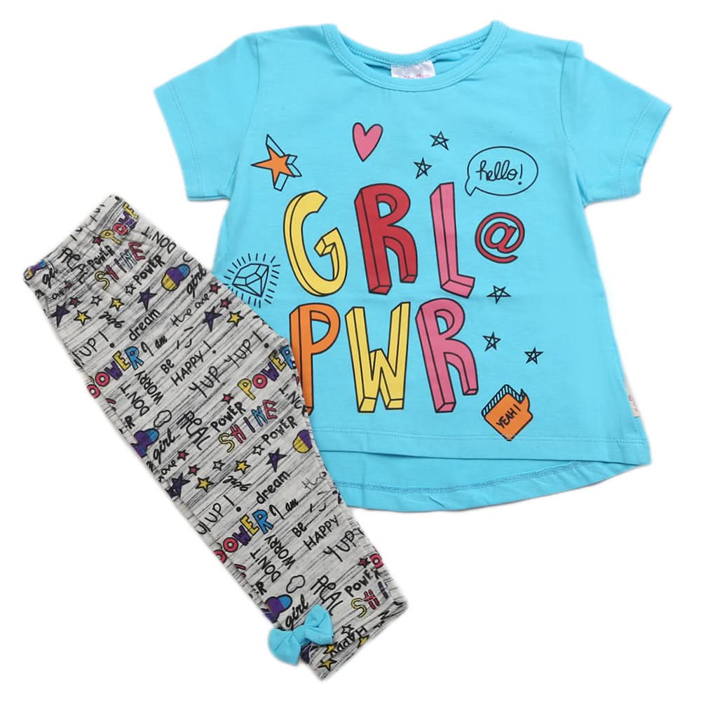 Girls Trouser Suit - Blue, Kids, Girls Sets And Suits, Chase Value, Chase Value