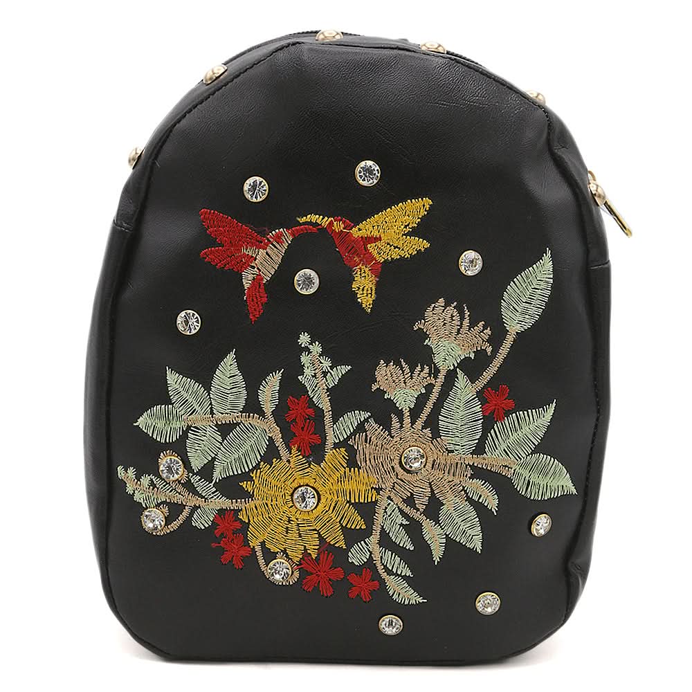 Girls backpack 7572B - Black, Kids, Kids Bags, Chase Value, Chase Value