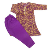 Girls Shalwar Suit - Purple, Kids, Girls Shalwar Kameez, Chase Value, Chase Value