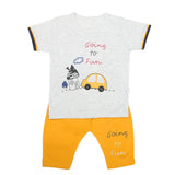 Boys Half Sleeves Short Suit - Yellow, Kids, Boys Sets And Suits, Chase Value, Chase Value