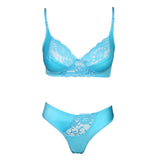 Women's Bra & Panty Set - Blue, Women, Bra And Panty Sets, Chase Value, Chase Value