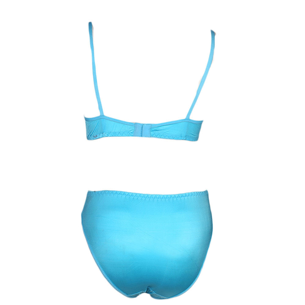 Women's Bra & Panty Set - Blue, Women, Bra And Panty Sets, Chase Value, Chase Value