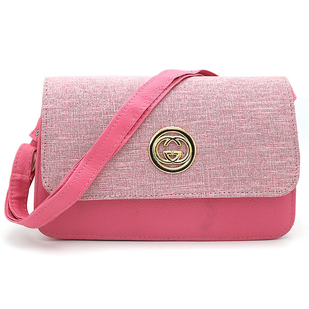 Women's Shoulder Bag 9137 - Pink, Women, Bags, Chase Value, Chase Value