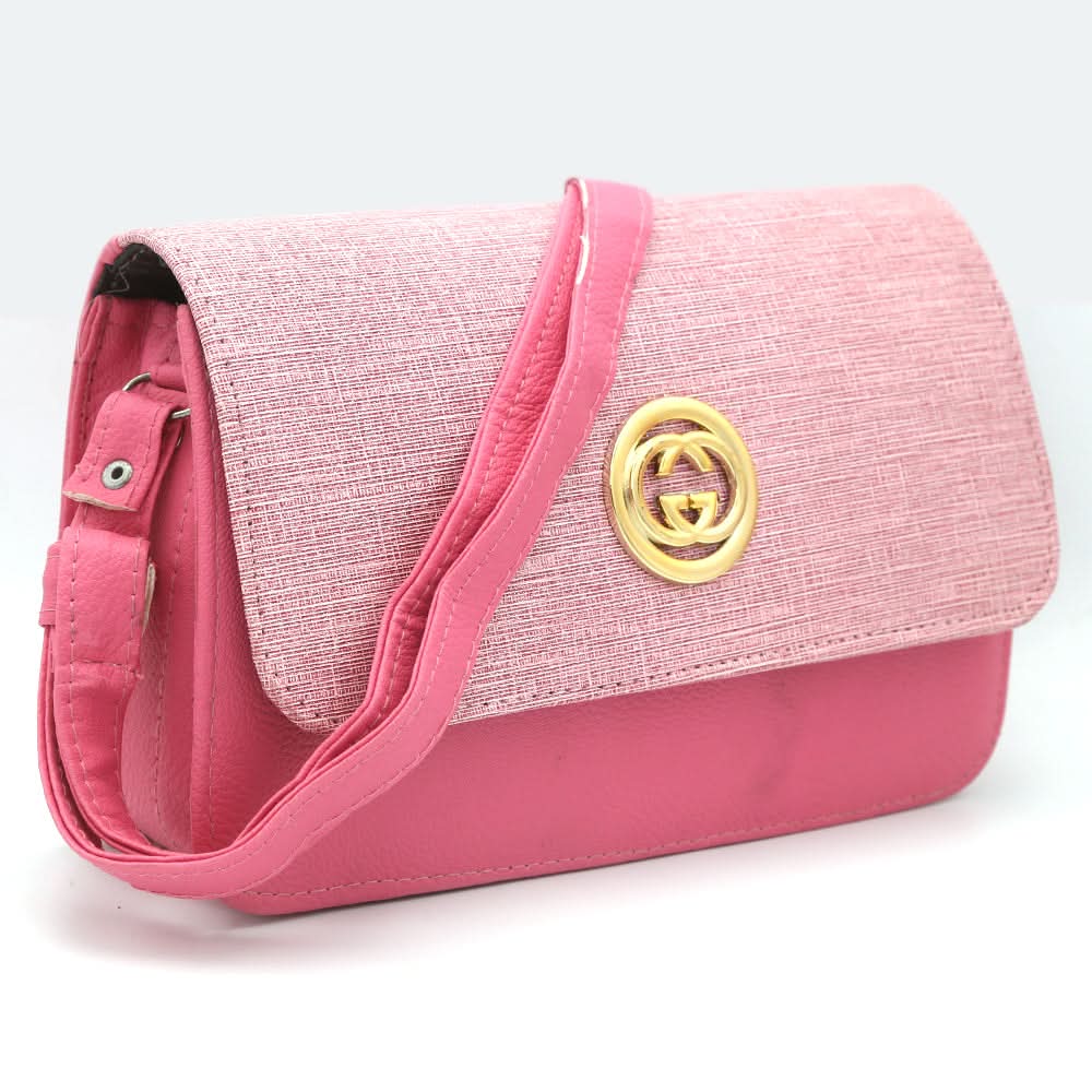 Women's Shoulder Bag 9137 - Pink, Women, Bags, Chase Value, Chase Value