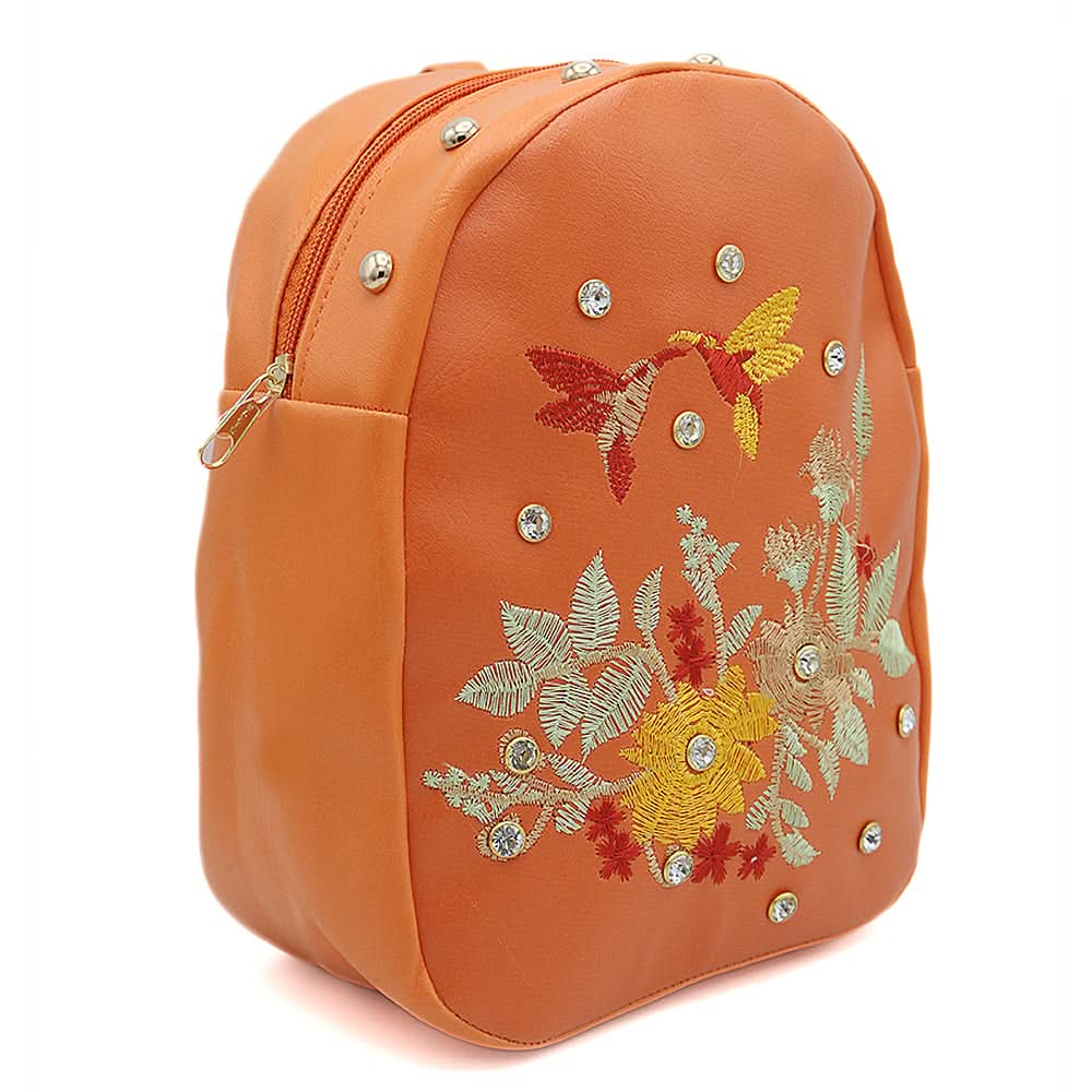 Girls backpack 7572B - Orange, Kids, Kids Bags, Chase Value, Chase Value