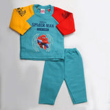 Newborn Boys Full Sleeves Polar Suit - Sea Green, Kids, NB Boys Sets And Suits, Chase Value, Chase Value