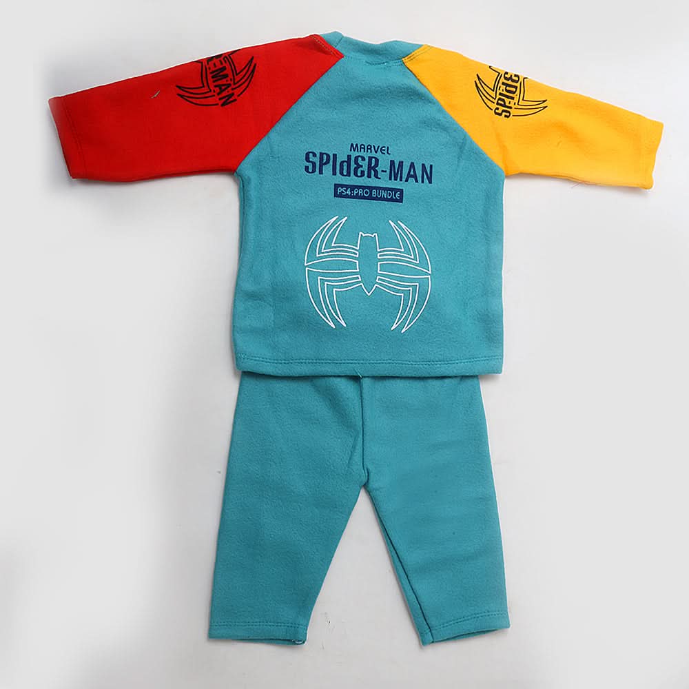 Newborn Boys Full Sleeves Polar Suit - Sea Green, Kids, NB Boys Sets And Suits, Chase Value, Chase Value