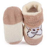 Newborn Booties - Brown, Kids, NB Shoes And Socks, Chase Value, Chase Value