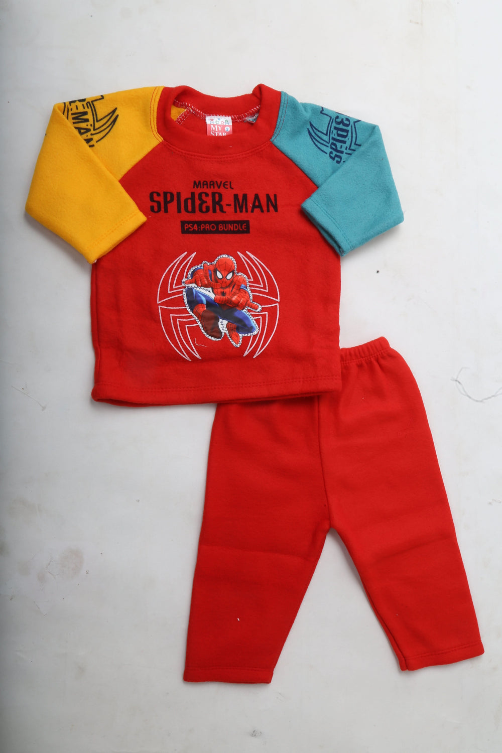 Newborn Boys Full Sleeves Polar Suit - Red, Kids, NB Boys Sets And Suits, Chase Value, Chase Value