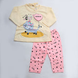 Newborn Girls Full Sleeves Suit - Yellow, Kids, NB Girls Sets And Suits, Chase Value, Chase Value