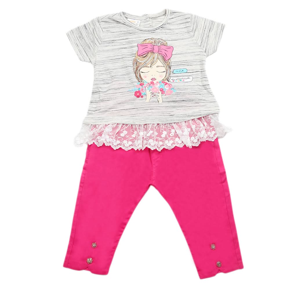 Girls Trouser Suit - Pink, Kids, Girls Sets And Suits, Chase Value, Chase Value