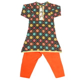 Girls Shalwar Suit - Orange, Kids, Girls Shalwar Kameez, Chase Value, Chase Value