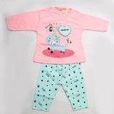 Newborn Girls Full Sleeves Suit - Pink, Kids, NB Girls Sets And Suits, Chase Value, Chase Value