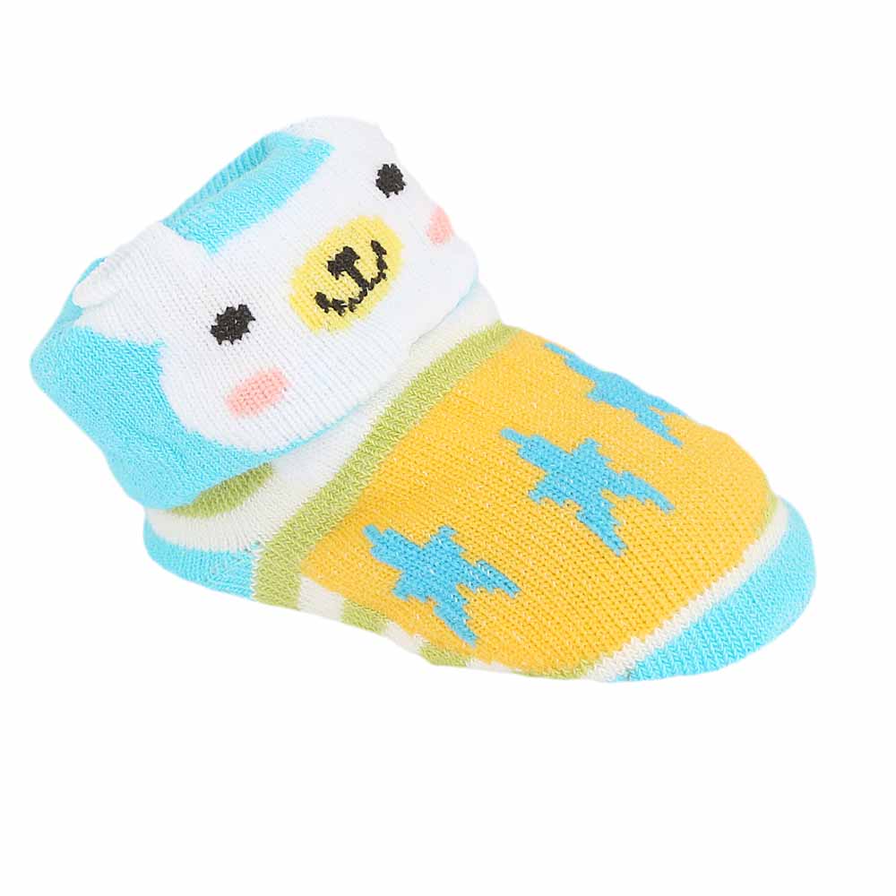 Newborn Booties 2 Pcs - Multi, Kids, NB Shoes And Socks, Chase Value, Chase Value