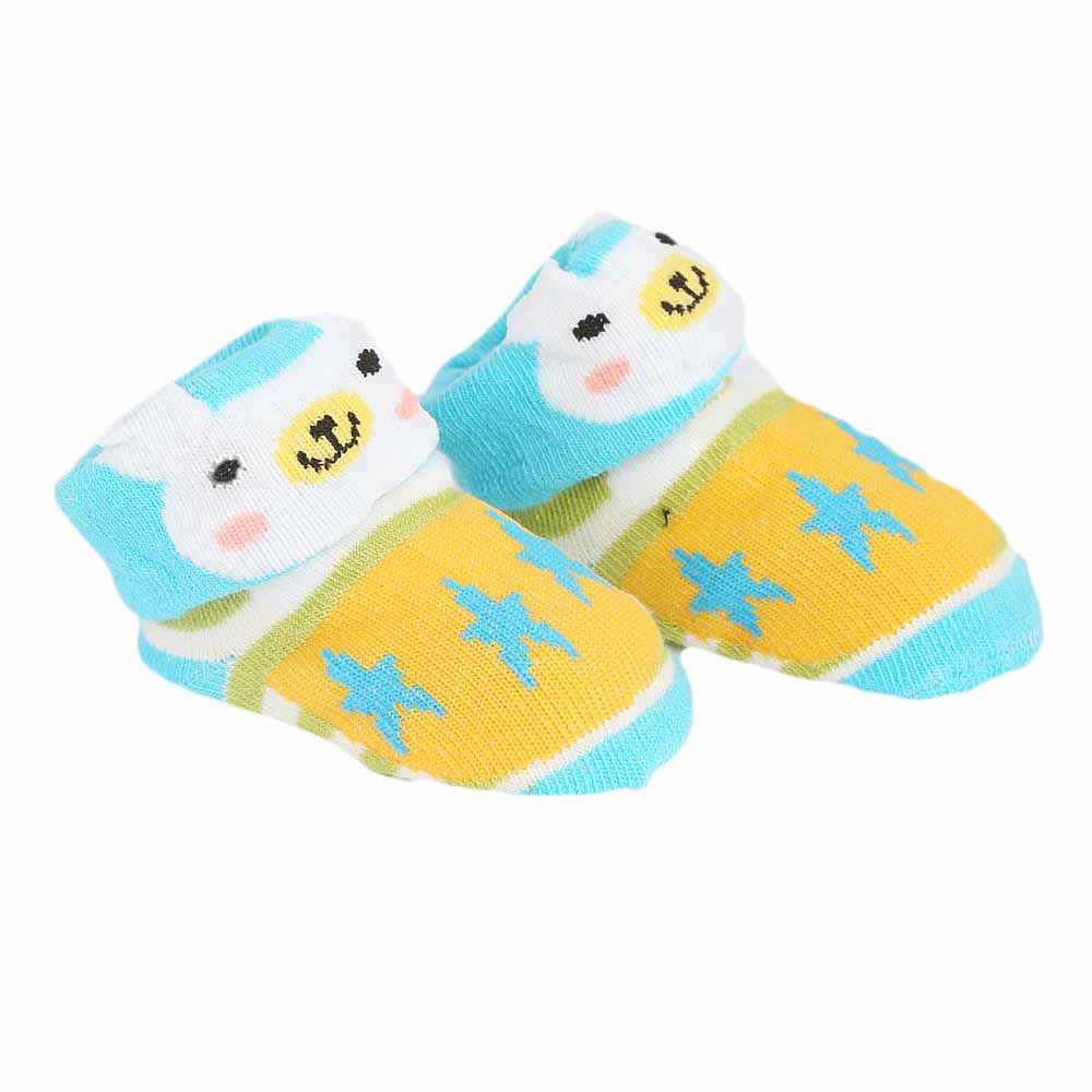 Newborn Booties 2 Pcs - Multi, Kids, NB Shoes And Socks, Chase Value, Chase Value