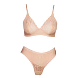 Women's Bra & Panty Set - Peach, Women, Bra And Panty Sets, Chase Value, Chase Value
