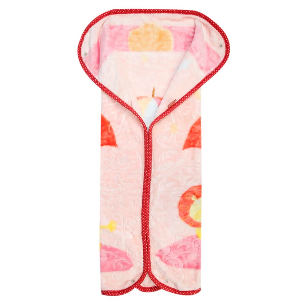 Newborn Kids Hoodie Blanket - Red, Kids Blanket, Chase Value, Chase Value
