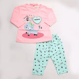 Newborn Girls Full Sleeves Suit - Pink, Kids, NB Girls Sets And Suits, Chase Value, Chase Value