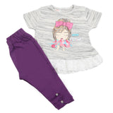 Girls Trouser Suit - Purple, Kids, Girls Sets And Suits, Chase Value, Chase Value