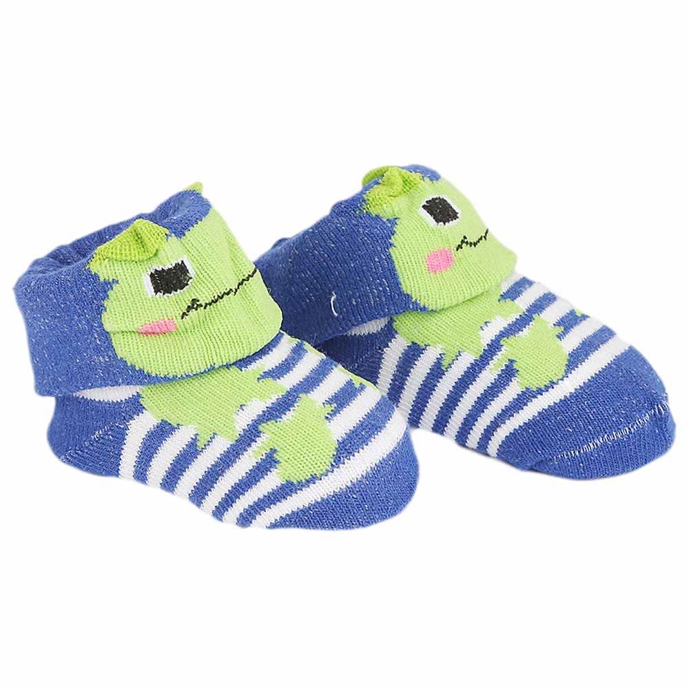 Newborn Booties 2 Pcs - Multi, Kids, NB Shoes And Socks, Chase Value, Chase Value