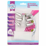Decorating Kit For Cakes - Purple, Home & Lifestyle, Baking, Chase Value, Chase Value