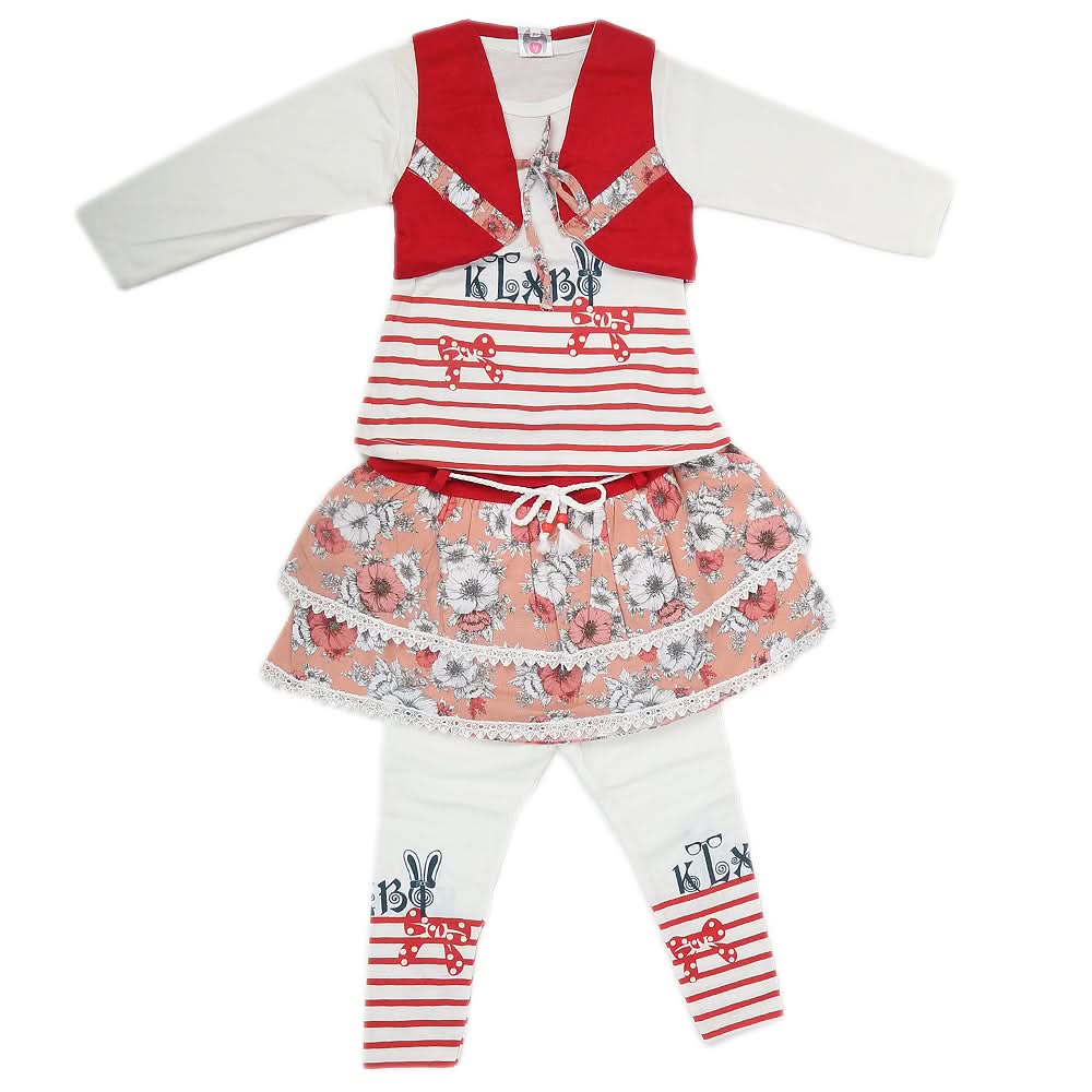 Girls Pant Suits 1181 - Red, Kids, Girls Sets And Suits, Chase Value, Chase Value