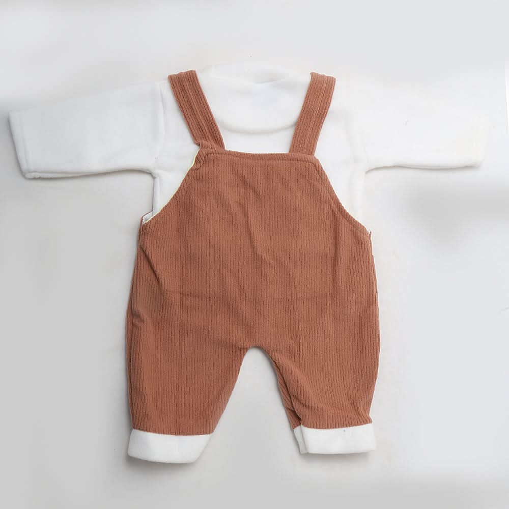 Newborn Boys Polar Romper - Brown, Kids, NB Boys Rompers, Kids, NB Girls Rompers, Chase Value, Chase Value