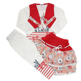 Girls Pant Suits 1181 - Red, Kids, Girls Sets And Suits, Chase Value, Chase Value