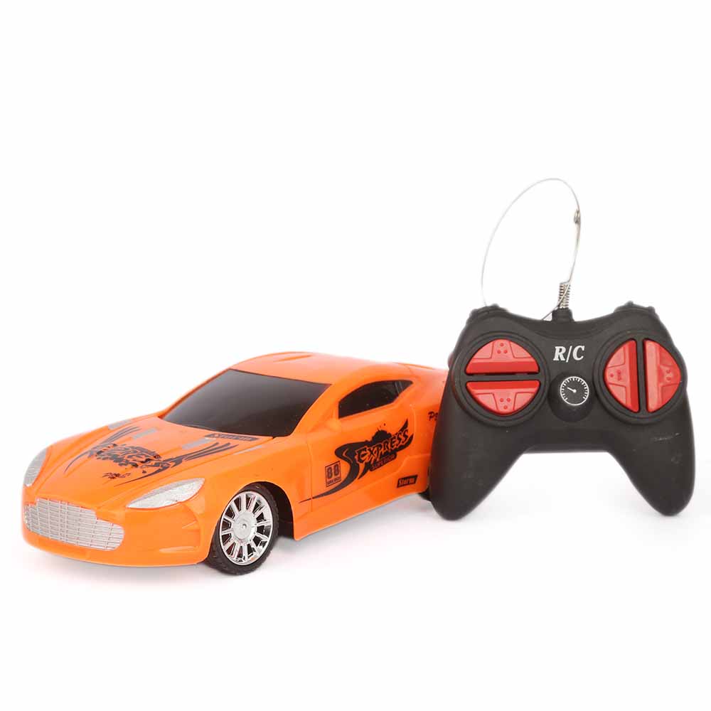 Remote Control Car - Orange, Kids, Remote Control, Chase Value, Chase Value