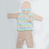 Newborn Boys Full Sleeves Suit - Beige, Kids, NB Boys Sets And Suits, Chase Value, Chase Value