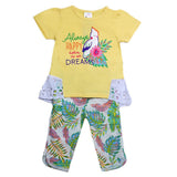 Girls Trouser Suit - Yellow, Kids, Girls Sets And Suits, Chase Value, Chase Value