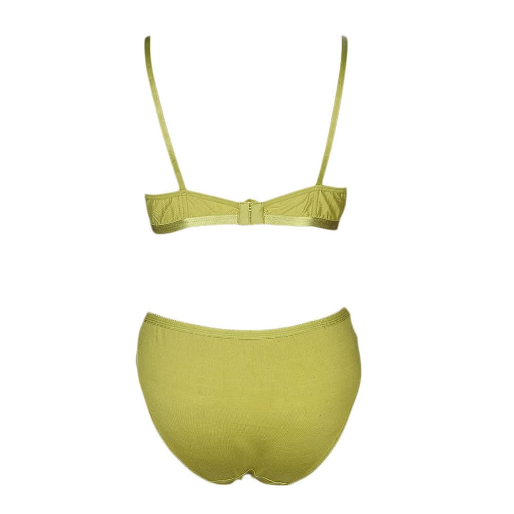 Women's Panty & Bra Set - Light Green, Women, Bra And Panty Sets, Chase Value, Chase Value