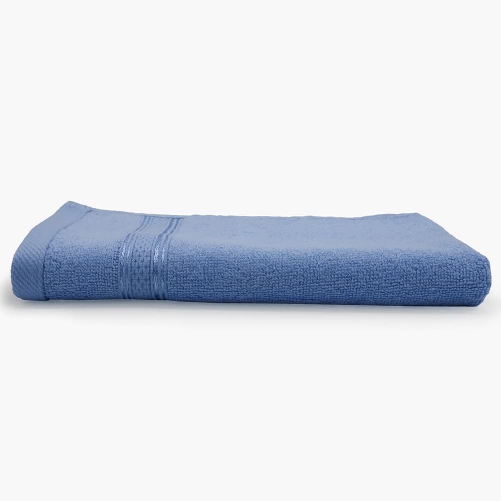 Terry Towel - Light Blue, Bath Towels, Chase Value, Chase Value