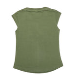 Girls Half Sleeves Printed T-Shirt 4712 16-24 - Dark Green, Kids, Girls T-Shirts, Chase Value, Chase Value