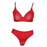 Women's Bra & Panty Set - Red, Women, Bra And Panty Sets, Chase Value, Chase Value