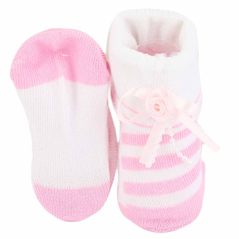 Newborn Booties - Pink, Kids, NB Shoes And Socks, Chase Value, Chase Value